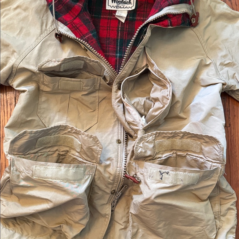 70’s Woolrich 5 Pocket Women’s Vintage Jacket Flannel Lined - Picture 9 of 15
